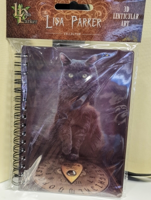 Apprentice Black Cat Notebook by Lisa Parker