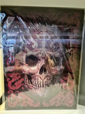 3D Lenticular Oriental Skull Print by Anne Stokes