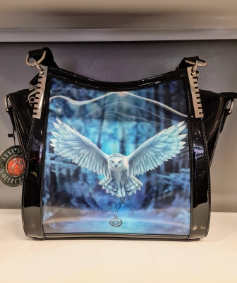 Owl Magic Handbag by Anne Stokes