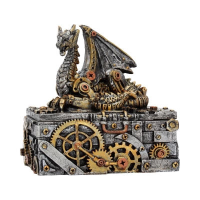 Dragon Steampunk Box  18.5cm