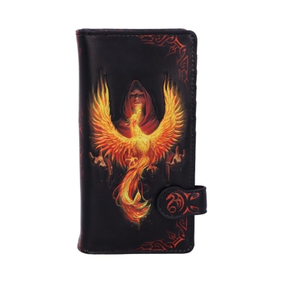 Phoenix Rising Embossed Purse by Anne Stokes