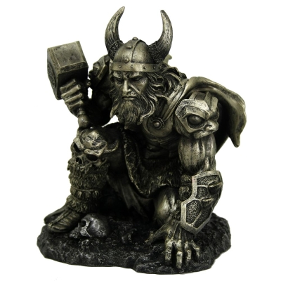 Thor Bronze Figurine 19cm