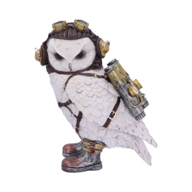 Aviator Steampunk Owl 21cm