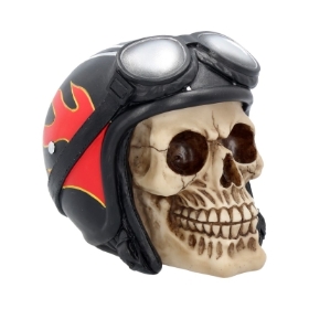 Hell Fire Skull Collectable 15cm