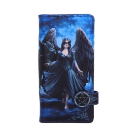 Raven Embossed Purse by Anne Stokes