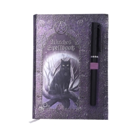 Witches Spell Book and Pen