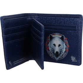 Wolf Guardian Wallet by Lisa parker