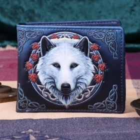 Wolf Guardian Wallet by Lisa parker